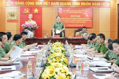 Hội nghị triển khai quyết định, kế hoạch giám sát đối với Đảng ủy Công an tỉnh