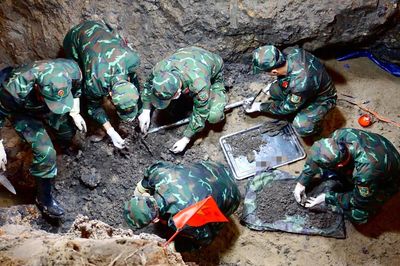 Đã tìm thấy 93 bộ hài cốt liệt sĩ tại công viên Lê Thị Riêng
