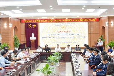 10 học sinh Việt Nam thi Olympic thiên văn học và vật lý thiên văn quốc tế