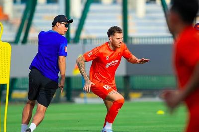 HLV Kim Sang-sik tích cực thử nghiệm tân binh nhập tịch Nguyễn Tài Lộc