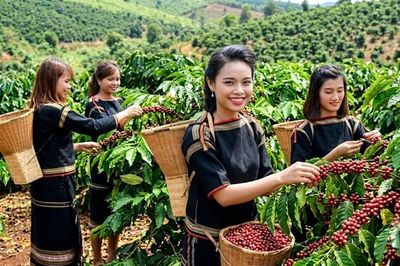 Giá cà phê ngày 16.7 đi ngang, cao nhất 97.300 đồng/kg