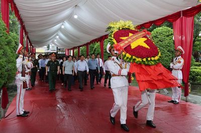 Khánh thành Dự án sửa chữa, cải tạo, nâng cấp Nghĩa trang Liệt sĩ tỉnh Lai Châu