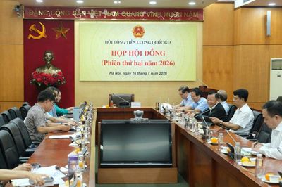 Hội đồng Tiền lương quốc gia thống nhất đề xuất tăng lương tối thiểu vùng 7,8% từ 1.1.2027