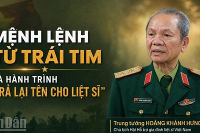 Mệnh lệnh từ trái tim và hành trình 'trả lại tên cho liệt sĩ'