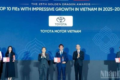 Công ty ô-tô Toyota Việt Nam nộp ngân sách Nhà nước gần 500 triệu USD