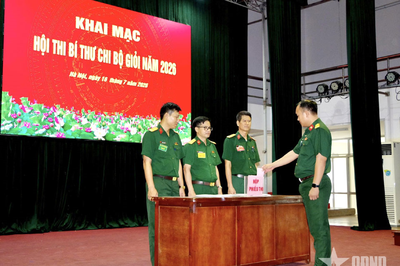 Trường Sĩ quan Đặc công: Bồi dưỡng nâng cao trình độ đội ngũ bí thư chi bộ
