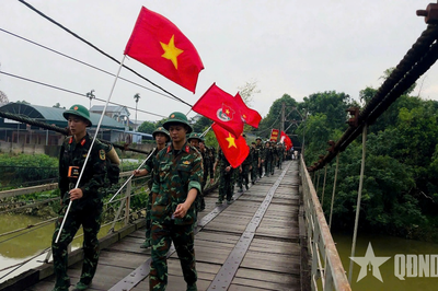 Trung đoàn 209 (Sư đoàn 312) hành quân dã ngoại làm công tác dân vận giai đoạn 1 năm 2026
