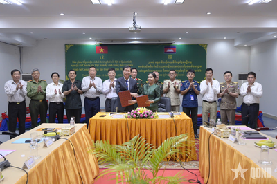 Đội K92 quy tập 18 hài cốt liệt sĩ tại tỉnh Kampot (Campuchia)