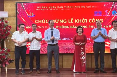 Khởi công mở rộng không gian trưng bày Bảo tàng Phụ nữ Nam Bộ