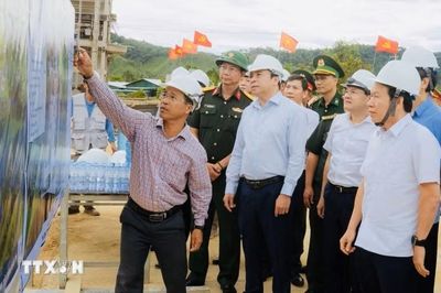 Phó Thủ tướng Lê Tiến Châu yêu cầu đẩy nhanh tiến độ xây dựng trường học biên giới