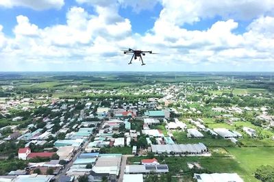 UAV mở góc nhìn mới cho công tác quản lý địa phương