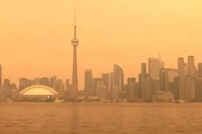 Lo ngại khói cháy rừng ở Canada lan sang Mỹ