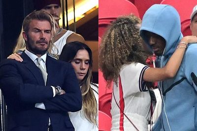 Beckham và dàn WAGs Anh suy sụp