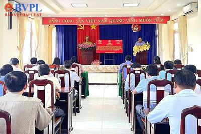 VKSND Khu vực 14 tỉnh An Giang ký kết quy chế phối hợp thực hiện Nghị quyết 205
