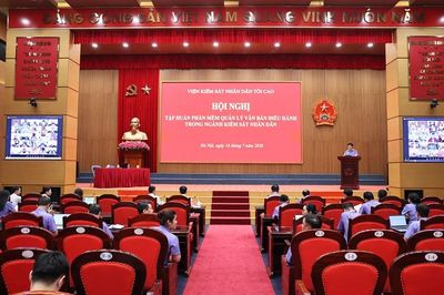 VKSND tối cao tập huấn phần mềm Quản lý văn bản điều hành trong ngành KSND