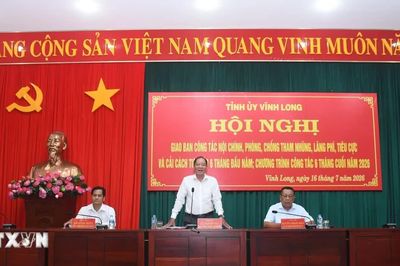 Phòng, chống tham nhũng với phương châm 'nói ít, làm nhiều, làm đến cùng'