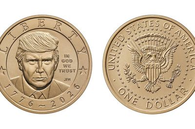 Mỹ phát hành đồng xu kỷ niệm 1 USD in hình Tổng thống Trump