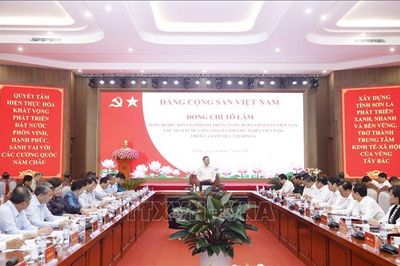 Tổng Bí thư, Chủ tịch nước Tô Lâm: Xây dựng Sơn La thành trung tâm nông nghiệp sinh thái, chế biến nông sản và du lịch đặc sắc