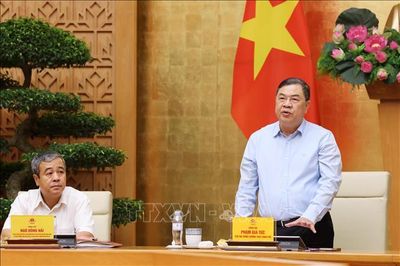 Đoàn kiểm tra của Ban Chỉ đạo 35 Trung ương làm việc với Ban Thường vụ Đảng ủy Chính phủ
