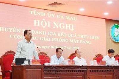 Cà Mau gắn trách nhiệm người đứng đầu với tiến độ giải phóng mặt bằng