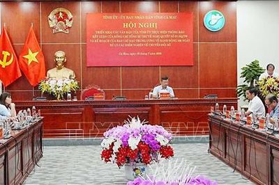 Thực hiện Nghị quyết 57-NQ/TW phải rõ người, rõ việc, rõ kết quả