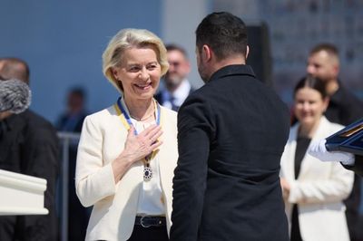 Bà Von der Leyen: 'Mỗi ngày, Ukraine làm cho châu Âu mạnh mẽ hơn'