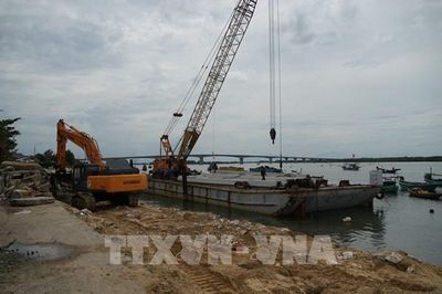 Đà Nẵng khẩn trương hoàn thành kè An Lương trước mùa mưa bão