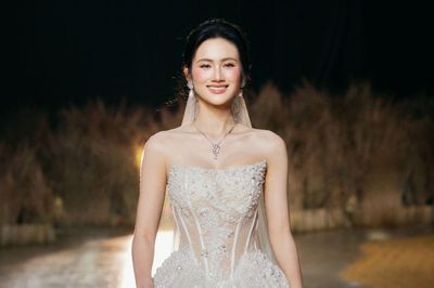 Hoa hậu Ý Nhi mặc váy cưới, nhan sắc gây chú ý sau 4 tháng hết nhiệm kỳ