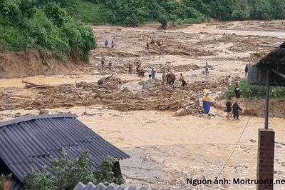 Mưa lớn diện rộng ở Bắc Bộ, cảnh báo lũ quét, sạt lở đất đến ngày 21/7