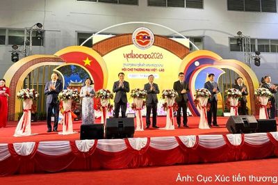 Khai mạc Hội chợ Thương mại Việt - Lào 2026