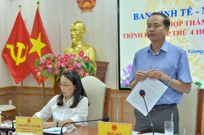 Ban Kinh tế - Ngân sách HĐND tỉnh An Giang thẩm tra các báo cáo về đầu tư công, tài chính - ngân sách