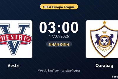 Nhận định Vestri vs Qarabag: đội hình dự kiến