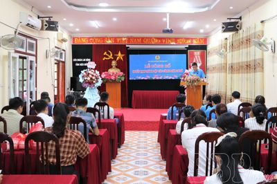 Công bố quyết định thành lập các công đoàn cơ sở