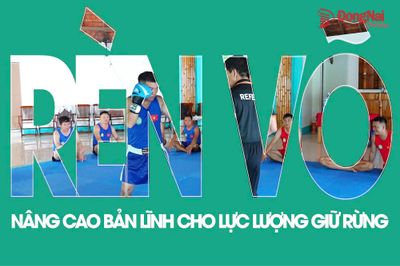 [Video] Rèn võ, nâng cao bản lĩnh cho lực lượng giữ rừng