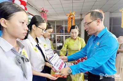 Liên đoàn Lao động thành phố Đồng Nai sẽ tuyên dương 7,5 ngàn học sinh Học giỏi, sống tốt năm 2026