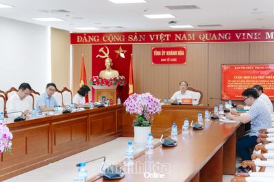 Tập trung tham mưu sửa đổi, bổ sung Quy định số 366 của Bộ Chính trị