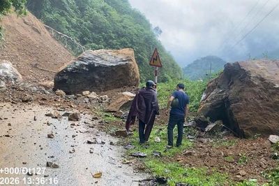 Mưa lớn diện rộng, Lai Châu cảnh báo nguy cơ cao lũ quét, sạt lở đất