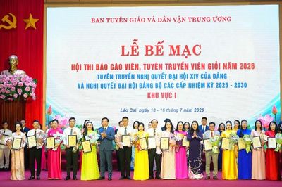 Lai Châu: 2 thí sinh hoàn thành tốt nội dung tham gia Hội thi Báo cáo viên, tuyên truyền viên giỏi năm 2026 khu vực I