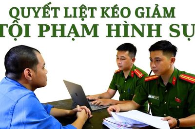 Quyết liệt kéo giảm tội phạm hình sự