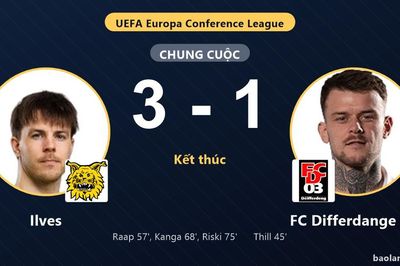 Ilves ngược dòng đánh bại FC Differdange 03 ở vòng loại Conference League