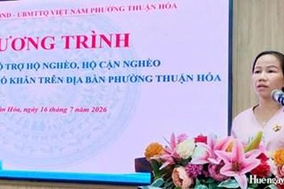 Thuận Hóa phát động hỗ trợ hộ nghèo, lan tỏa tinh thần sẻ chia
