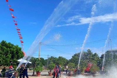 Khi lính cứu hỏa triển khai sâu rộng phong trào 'Ba Nhất'