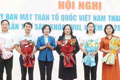 Mặt trận Tổ quốc thành phố Hà Nội có thêm một Phó Chủ tịch