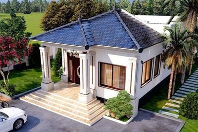 Chi phí xây nhà cấp 4 mái Thái 100m² bao nhiêu?
