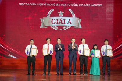 Vinh danh 34 tác phẩm Cuộc thi chính luận về bảo vệ nền tảng tư tưởng của Đảng