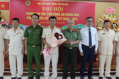 Đại hội Hội Cựu Công an nhân dân phường Yên Sở lần thứ nhất