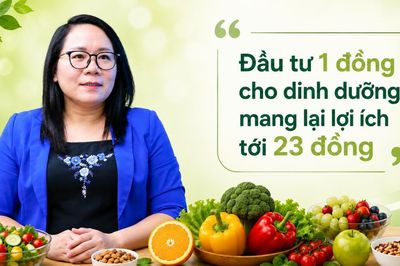 PGS.TS Trương Tuyết Mai: Dinh dưỡng phải bắt đầu ngay trong bụng mẹ và từ khi còn khỏe mạnh