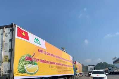 Hải quan yêu cầu đẩy nhanh thông quan sầu riêng xuất khẩu sang Trung Quốc