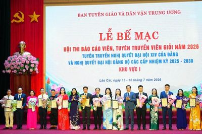Bế mạc Hội thi Báo cáo viên, tuyên truyền viên giỏi khu vực I năm 2026