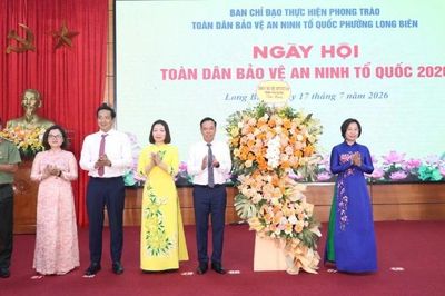 Long Biên tổ chức Ngày hội toàn dân bảo vệ an ninh Tổ quốc